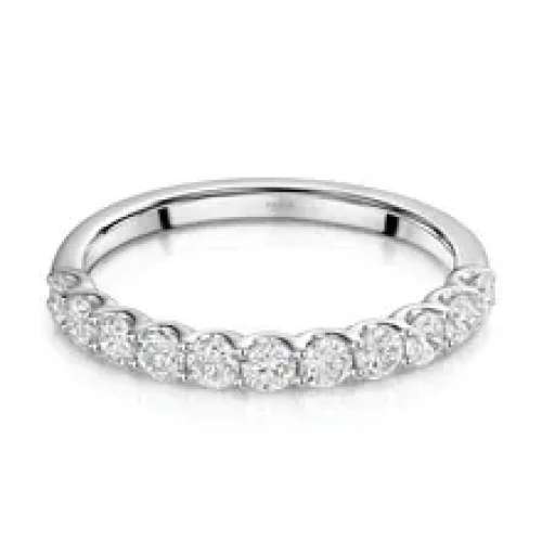 18ct White Gold 0.72ct Lab Grown Diamond Eternity Ring